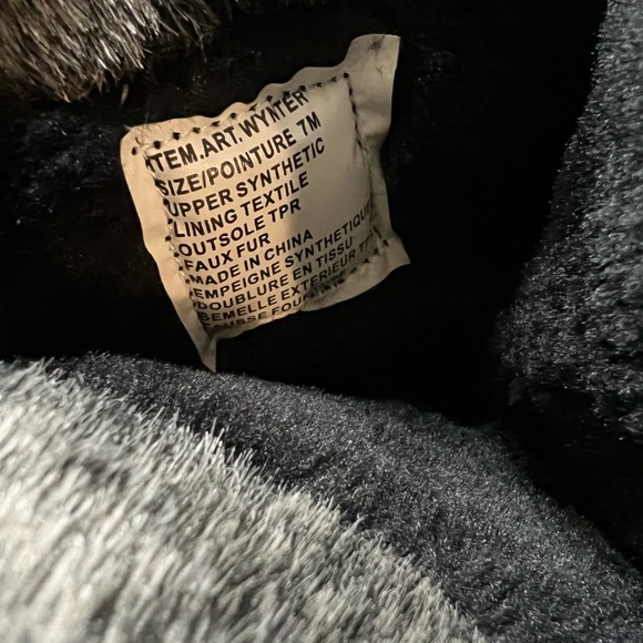 Aquatherm by Santana Canada, Wynter Black Wedge Waterproof Snow Boot, size 7M - Picture 8 of 10